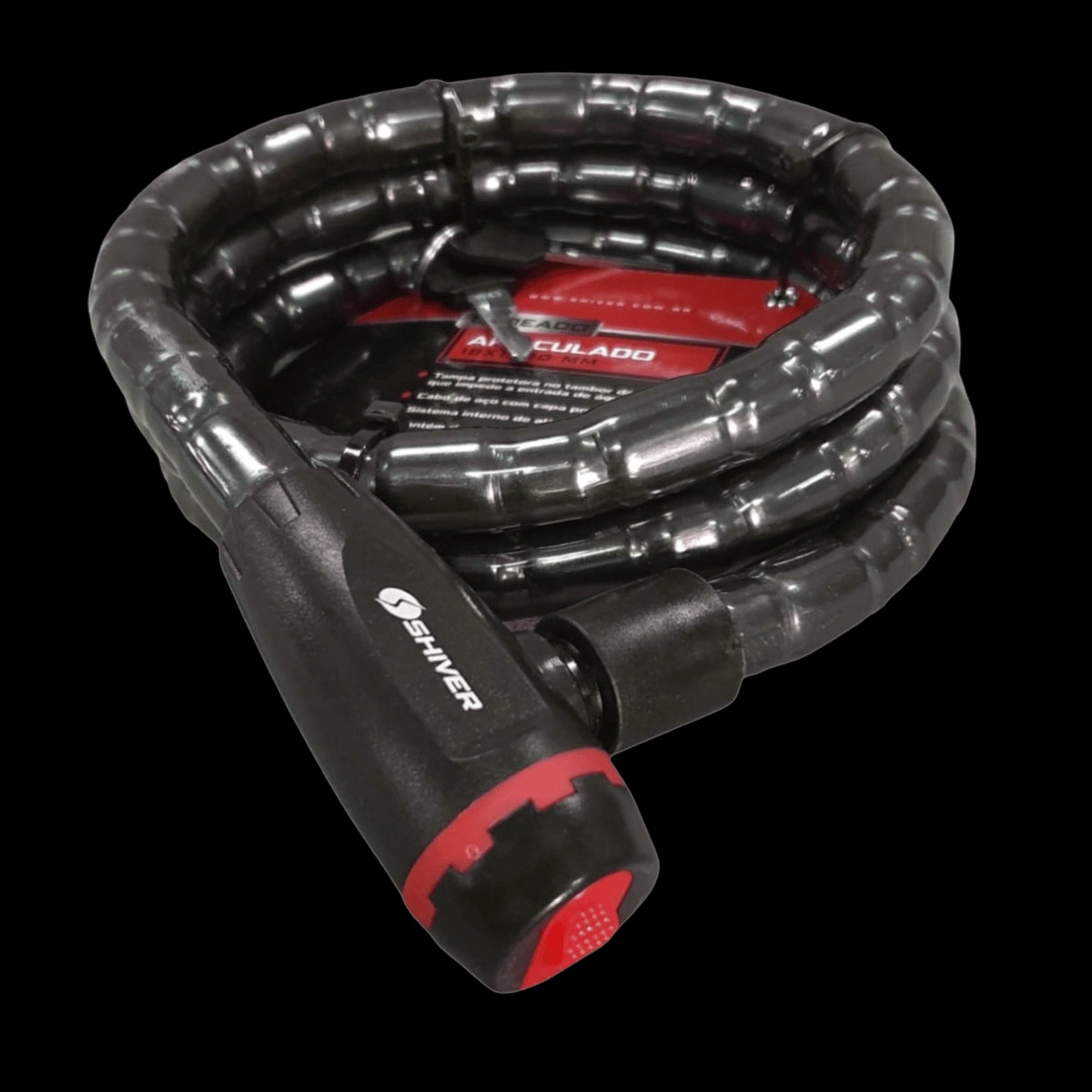 Cadeado Articulado 18x1500mm Protetor Tambor da Chave