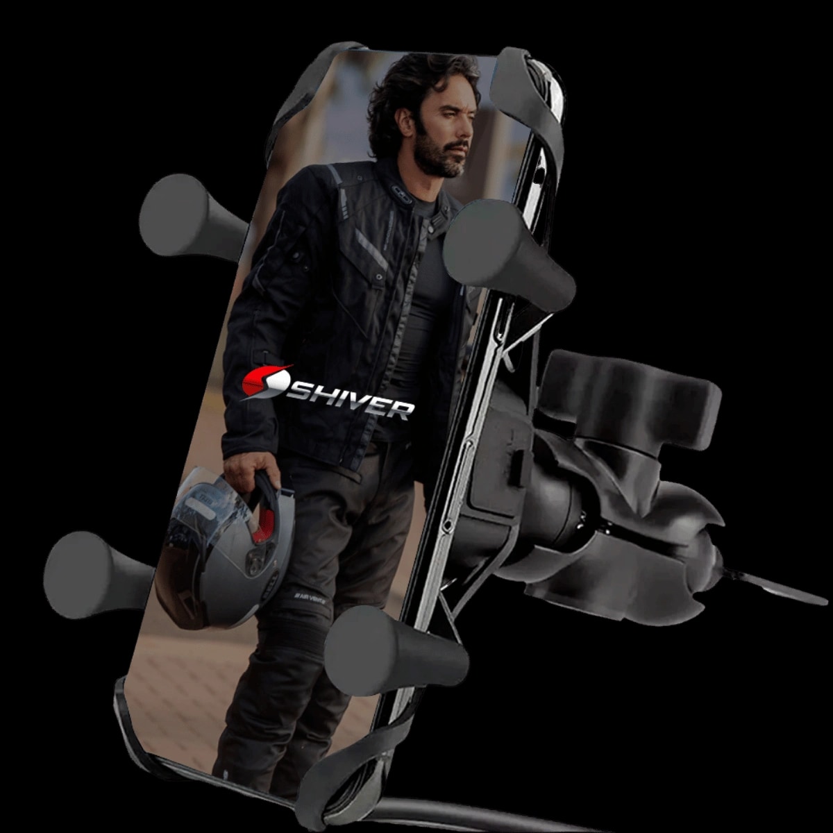 Suporte de Celular para Moto Com Carregador